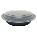 #RO-37-B BLACK 8" ROUND 37OZ 150 SET (SKU #60511)