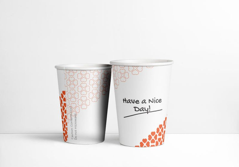 12OZ 'NICE DAY' PAPER HOT CUP 1000CT (SKU