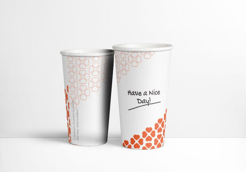 20OZ 'NICE DAY' PAPER HOT CUP 1000CT (SKU