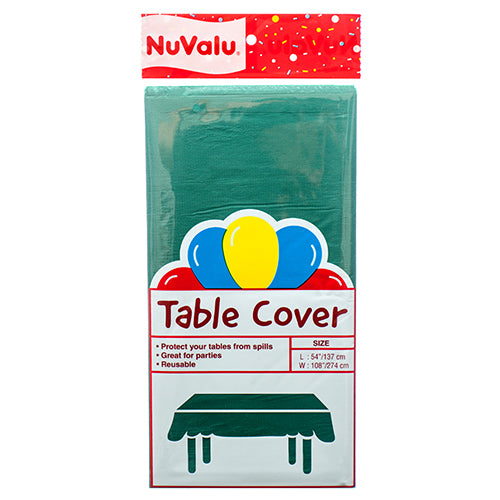 NUVALU TABLE COVER GREEN 54X108" (SKU