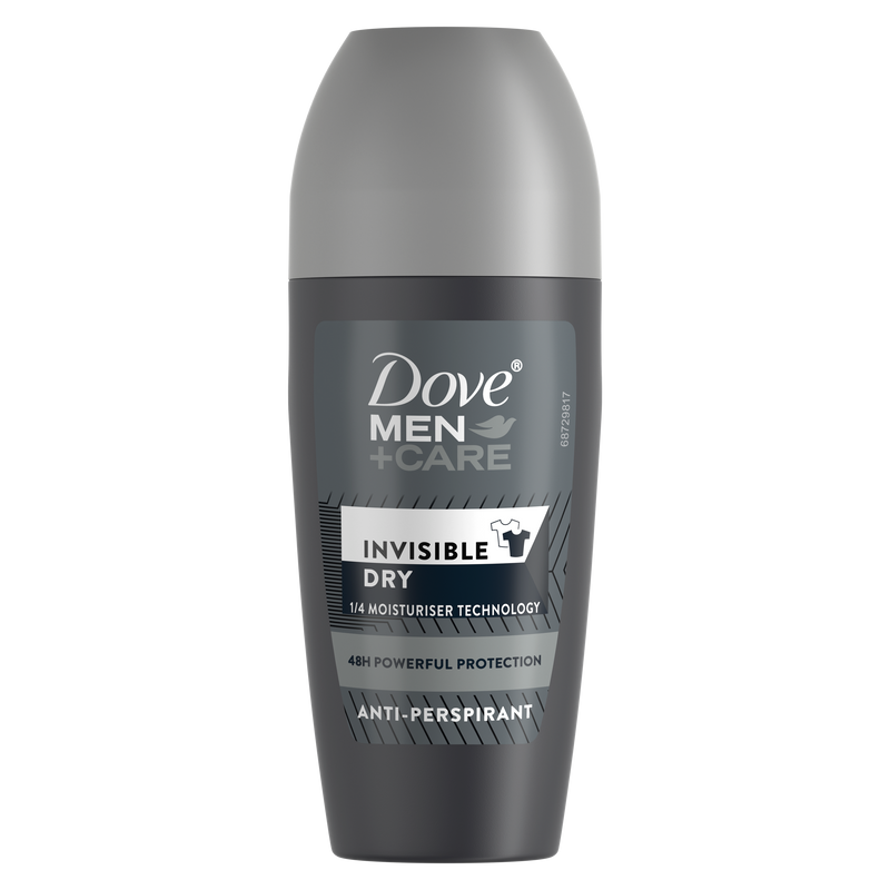 DOVE DEOD ROLL ON - MEN - INVISIBLE DRY 50ML (SKU