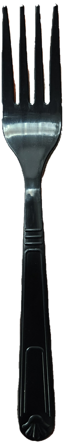 #P2FB FORK BLACK HEAVY 1M (SKU #70216)