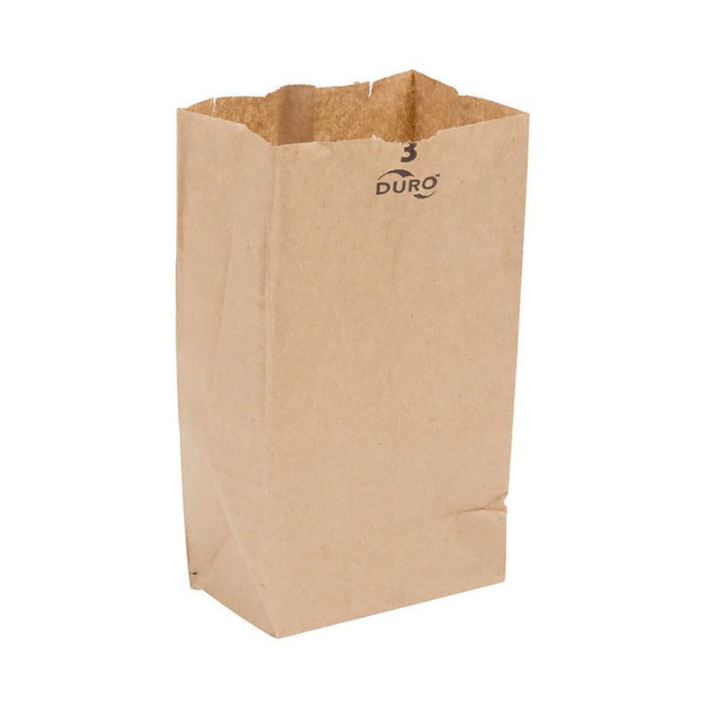 #3LB KRAFT DURO PAPER BAG (500) (SKU #60503)