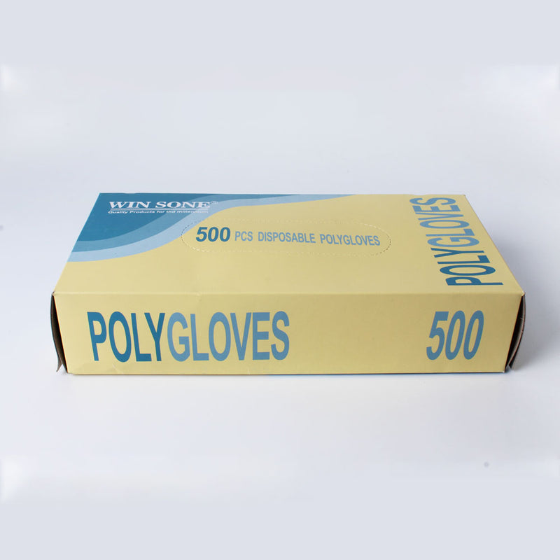 #WS-POLY GLOVE 500C10 (SKU #70233)