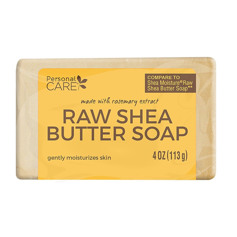PC BAR SOAP #95003 RAW SHEA BUTTER 4oz (SKU #17555)
