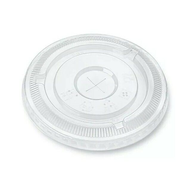 F98 CLEAR FLAT LID FORT PET ICE CUP 1000CT(SKU
