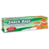 HOME #6075/50CT 6-1/2"X3-1/4" SNACK BAGS (SKU #10328)