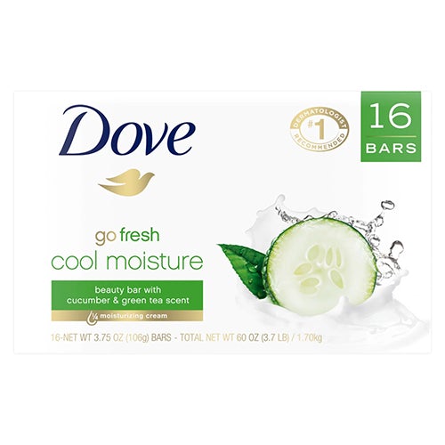 DOVE BAR SOAP-6PK/GO FRESH COOL MOISTURE 3.75oz (SKU