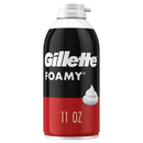 GILLETTE SHAVING FOAM-11oz REG. (SKU