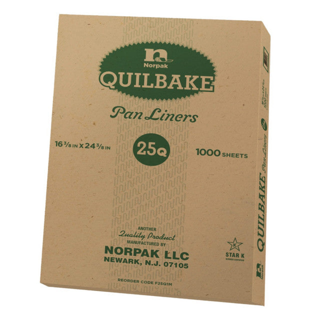 F25Q1M PAN LINER PARCHMENT 25LB QUILON 1000CT (SKU