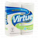 VIRTUE BATH TISSUE 4PK 225CT REGULAR(SKU