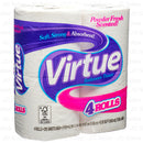 VIRTUE BATH TISSUE 4PK 225CT POWDER SCENT (SKU