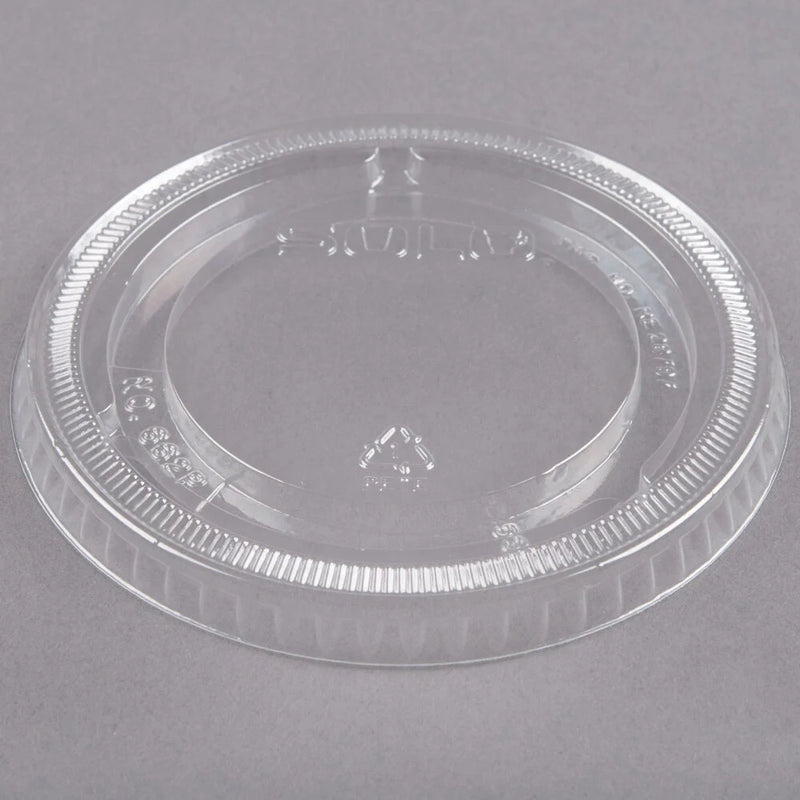 #662TP SOLO ULTRA CLEAR LID *NO SLOT* 1000CT (SKU #70614)