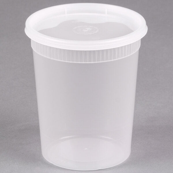 #YSD2532 32OZ DELI CONTAINER COMBO NEWSPRING (240CT) (SKU #70484)