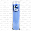 VELADORA MEX CANDLE PLAIN BLUE (SKU