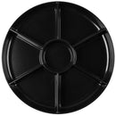 D16777.BK 16" 7 COMP TRAY *BLACK* (12ct) (SKU