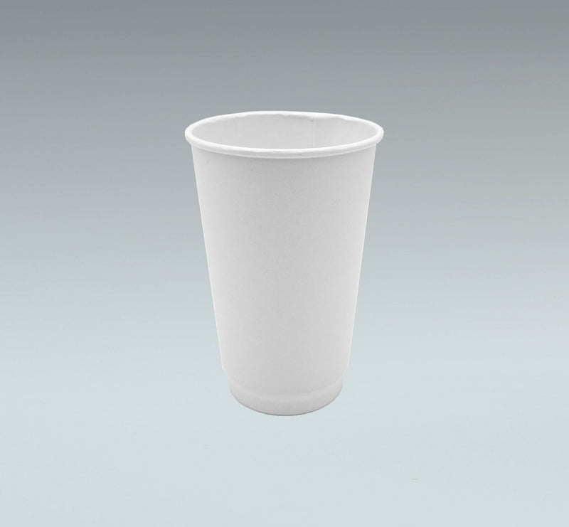 12oz STANPAC *WHITE* HOT CUP (1000CT) (SKU