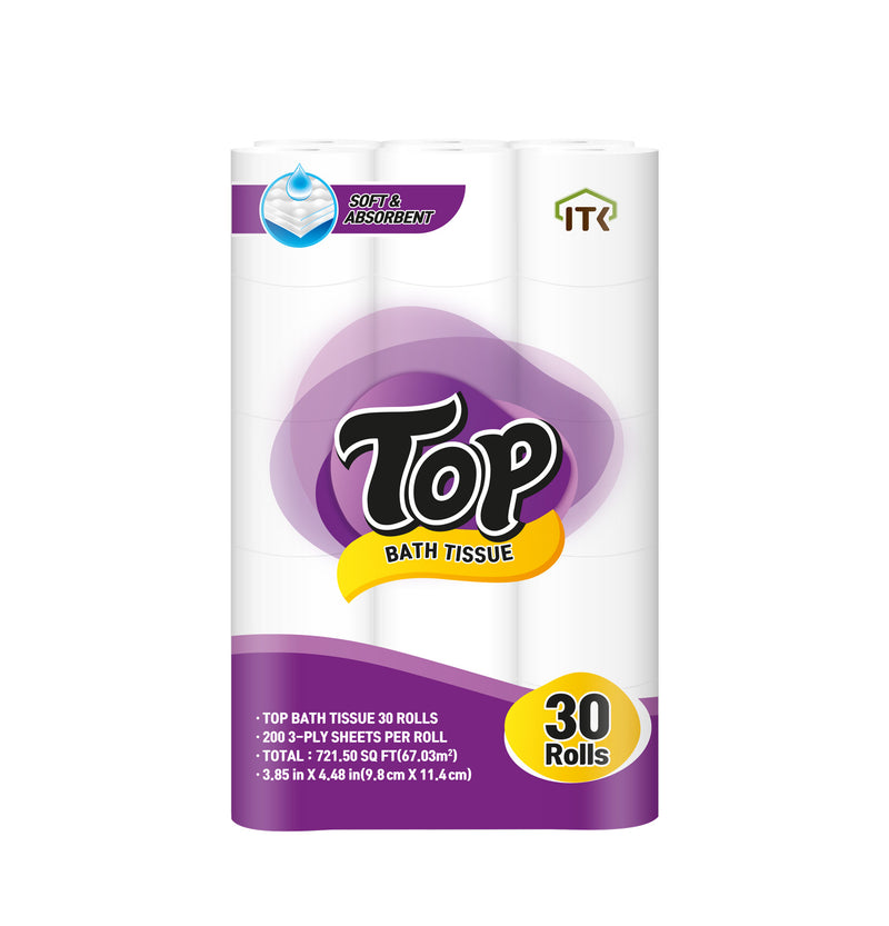 TOP TOILET PAPER 30 ROLLS (SKU