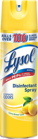 LYSOL DISIN.SPRY-19oz  LEMON BREEZE (SKU