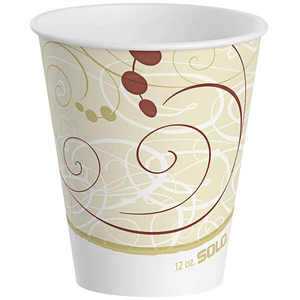 #HS4125-J8000 12OZ SOLO "SYMPHONY" SOUP CUP (500CT) (SKU #60456)