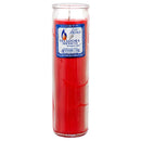 VELADORA MEX CANDLE PLAIN RED (SKU