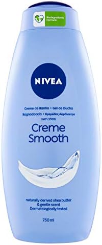 NIVEA BODY WASH CREAM SMOOTHY 750ML (SKU