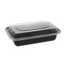 #RE-16B BLACK 16OZ RECTANGULAR 150 SET (SKU #60428)