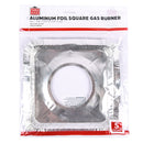 TABLE KING #36641STOVE BURNER COVER SQ 5CT (SKU #12654)