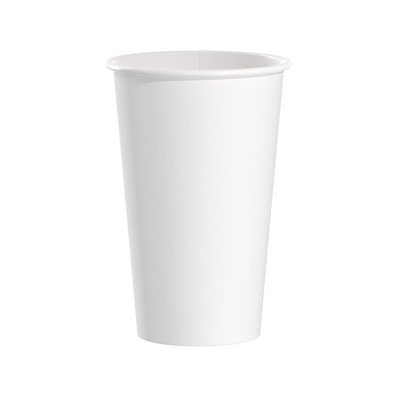 #PHC12W-D90 12oz WHITE PAPER HOT CUP (20/50) (SKU #70820)