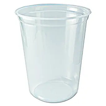 PK32TC DELI CONTAINER 32OZ ROUND CLEAR (SKU