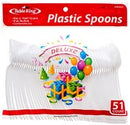 TABLE K #85822 PLASTIC SPOON 51CT (SKU #80103)