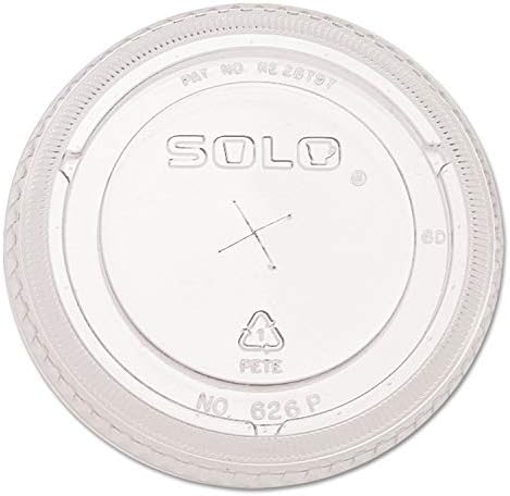 #662TS SOLO ULTRA CLEAR LID STRAW SLOT 1000CT (SKU #60408)