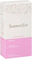 SUMMER'S EVE DOUCHE ISLAND SPLASH  6x2pk/ 4.5oz #8654DB (SKU #81115)
