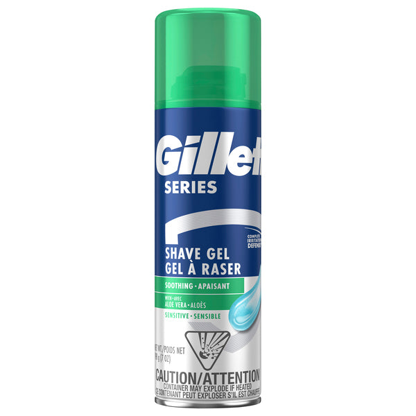 GILLETTE SHAVING GEL 7oz reg. (SKU