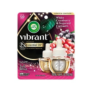 AIR WICK SCENTED OIL #00898 -2pk CRANBERRY( SKU#65001)