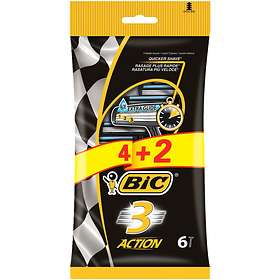 BIC DISPOSABLE 4+2PCS ACTION SENSITIVE (SKU