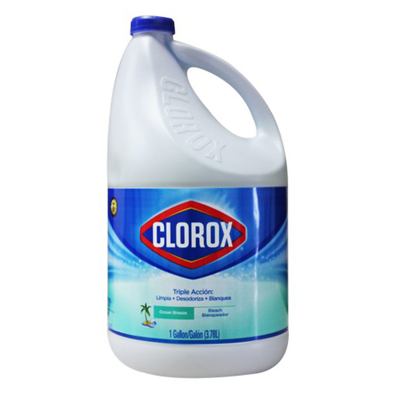 CLOROX 128oz DISINF.BLEACH OCEAN BREEZE (SKU