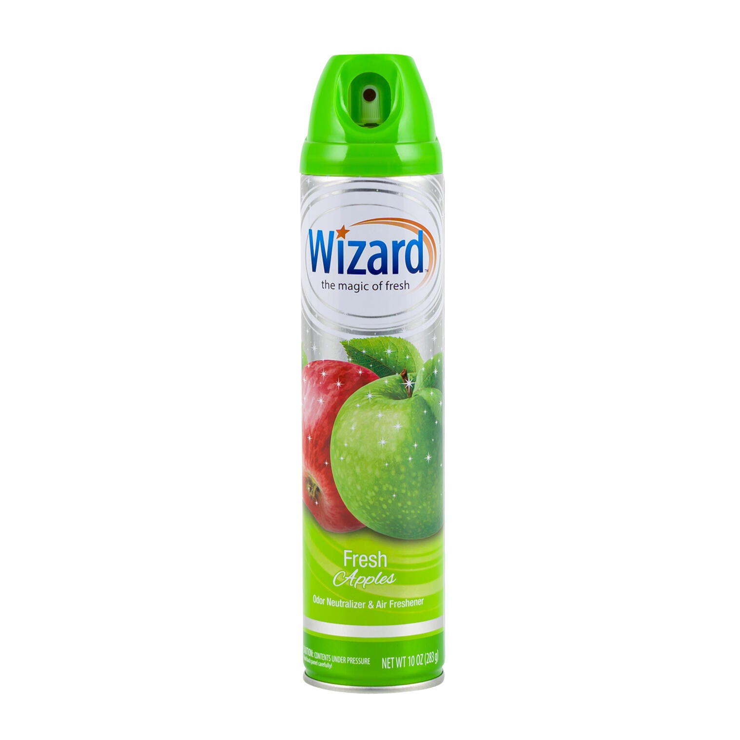 WIZARD 10oz AIR FRESHENER SPRAY-FRESH APPLE (SKU #63329)