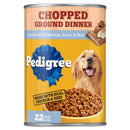 PEDIGREE 22Z DOG-CHOPPED COMBO CHK/BEF/LIVER  (SKU