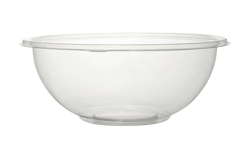 FINELINE #5080-CL 80OZ SALAD BOWL PET CLEAR 25CT (SKU #70287)