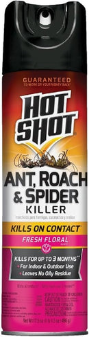 HOT SHOT 17.5oz ANT/ROACH/SPIDER FLORAL(SKU
