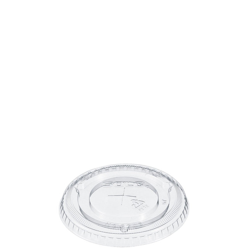 F78 CLEAR FLAT LID FOR 9/10/12oz PET CUP (2000ct) (SKU
