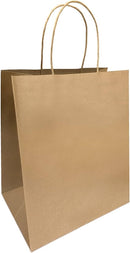 10X6.75X12 KRAFT PAPER HANDLE BAG (250CT) SMALL BISTRO (SKU