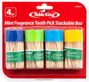 TK #82597 TOOTHPICK MINT 150CT 4PK (SKU #70499)