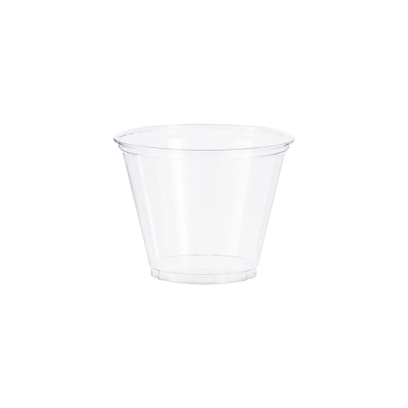 TP9R SOLO 9OZ SQUAT PET CUP ULTRA CLEAR (1000CT) (SKU