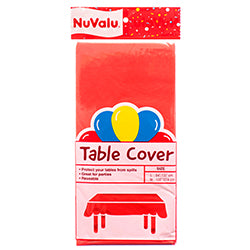 NUVALU TABLE COVER RED 54X108" (SKU