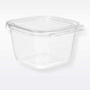 #PTTESDC16 CONTAINER DELI SQUARE 16OZ CLEAR TAMPER EVIDENT PET 500CT (SKU #70241)