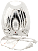FAN HEATER MAX 1500W-ETL WHT #H-F302W (SKU #58744)