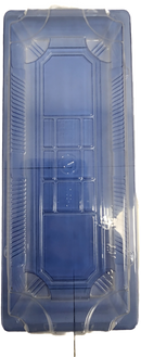 TZ-001WLF BLUE SUSHI TRAY (1400 PCS) (SKU