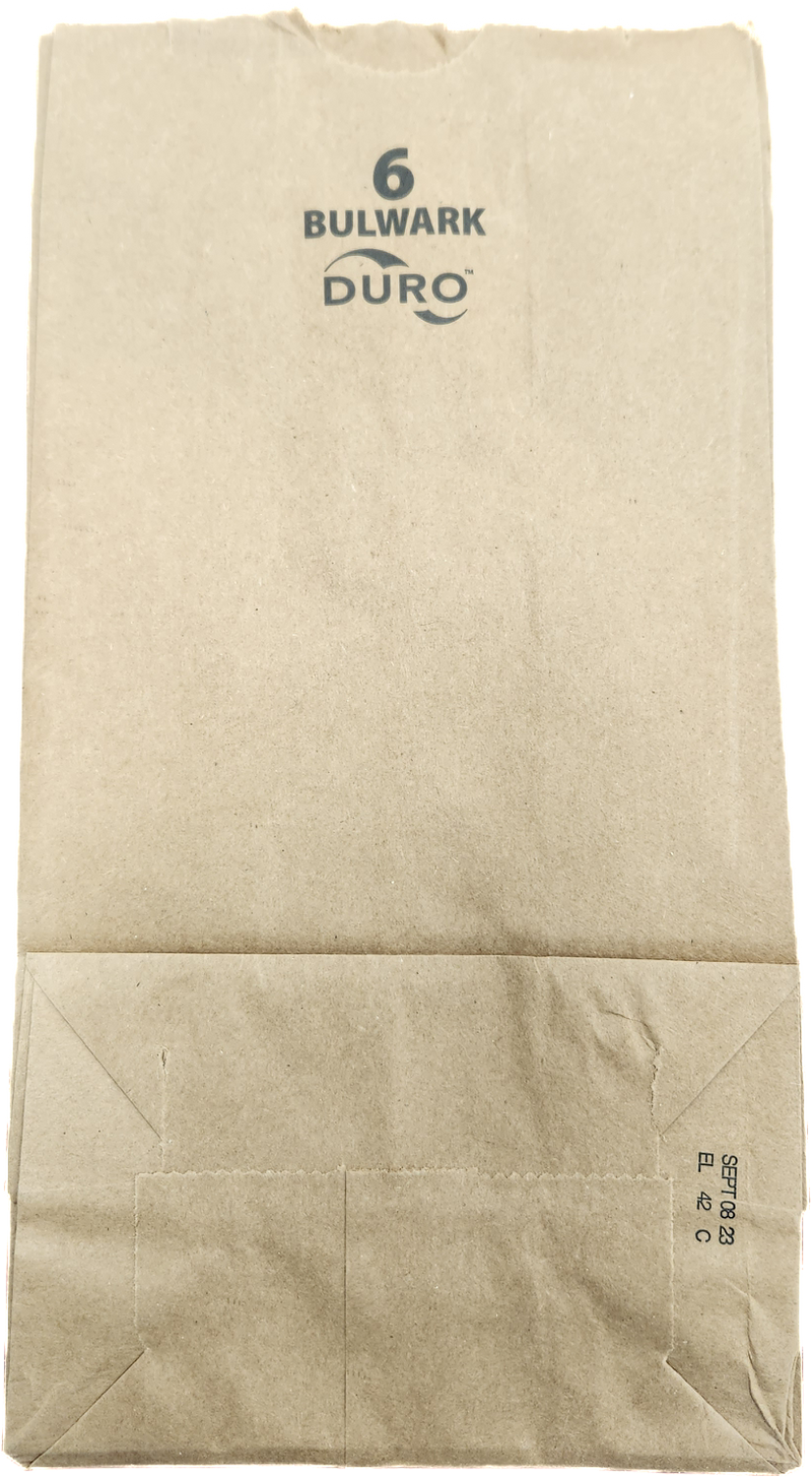 6LB HUSKY KRAFT DURO PAPER BAG 400CT (SKU